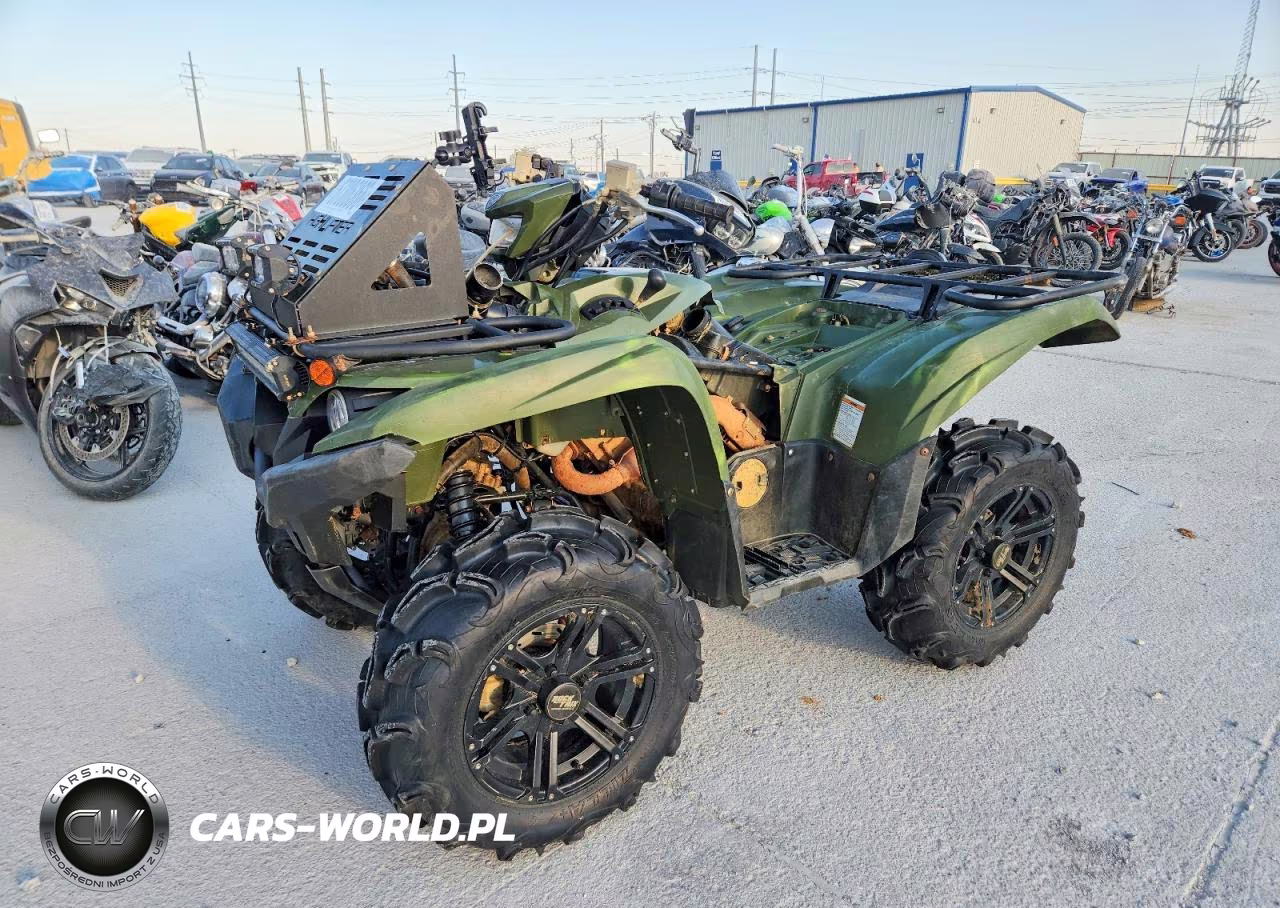 2020 Yamaha Grizzly 700 Atv VIN:5Y4AMH230LA102337 - 3