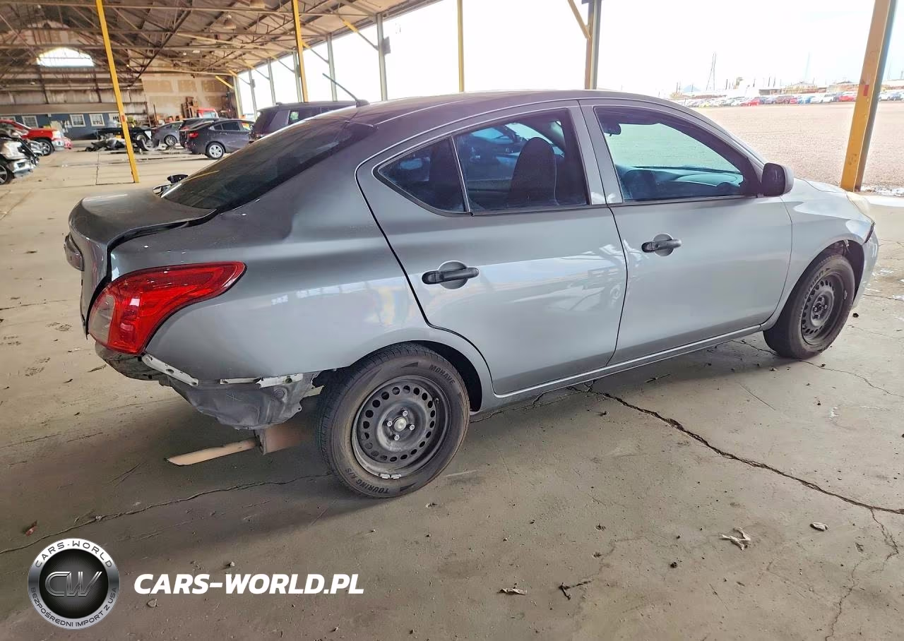 2014 Nissan Versa 1.6 S VIN:3N1CN7AP9EL853836 - 3
