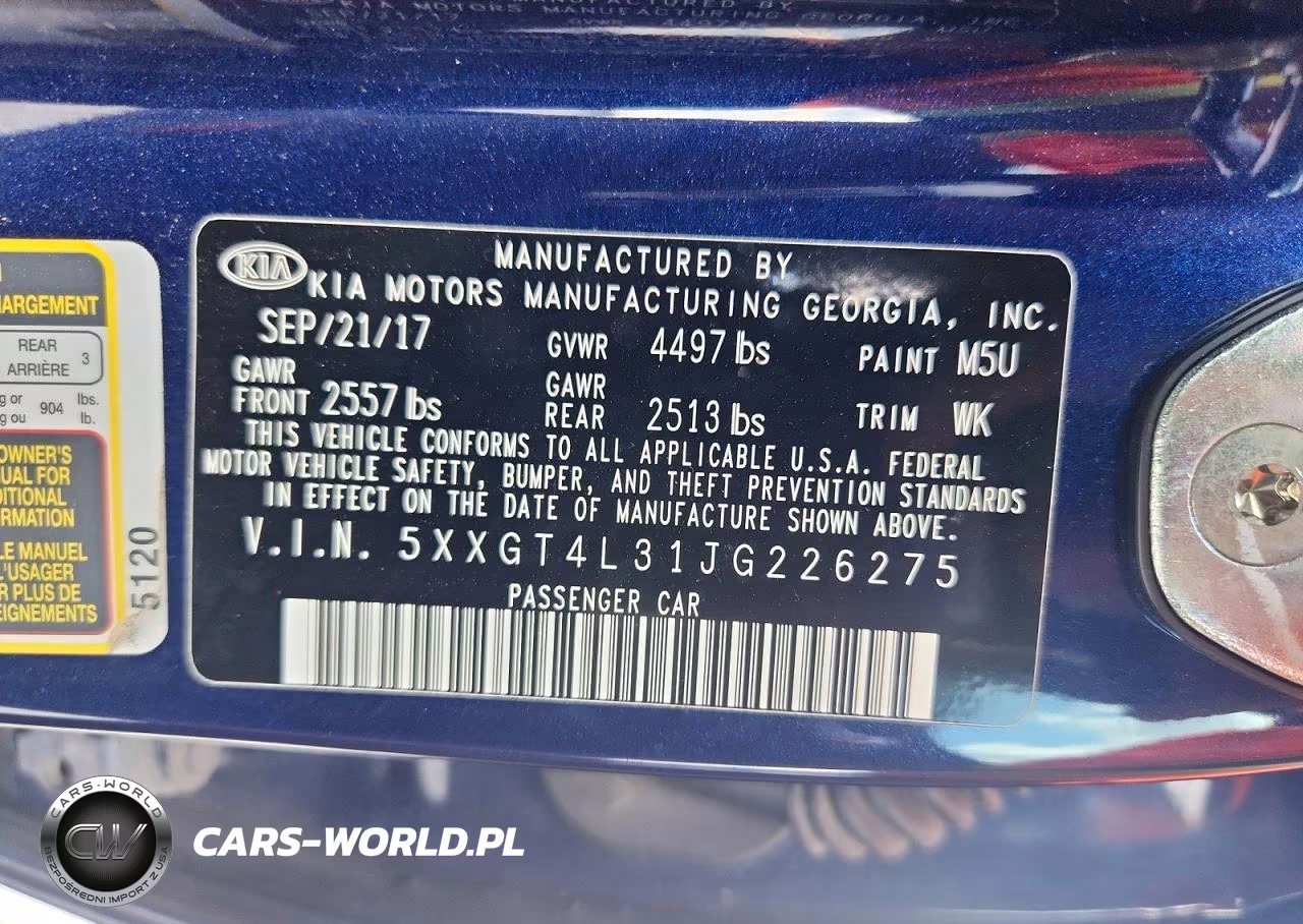 2018 Kia Optima Lx VIN:5XXGT4L31JG226275 - 12