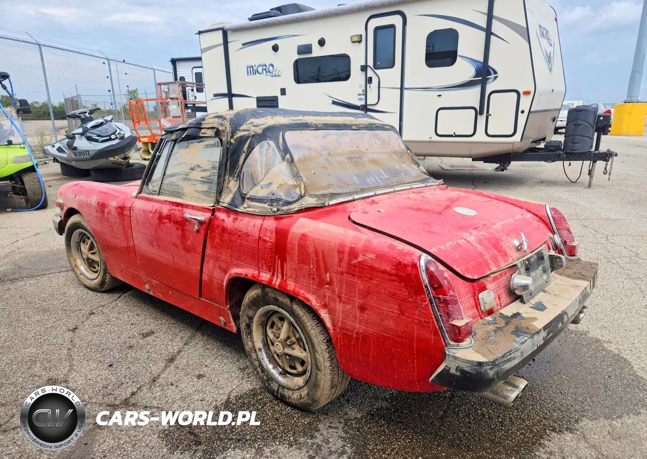 1976 Mg Midget VIN:GAN6UG171625G - 2