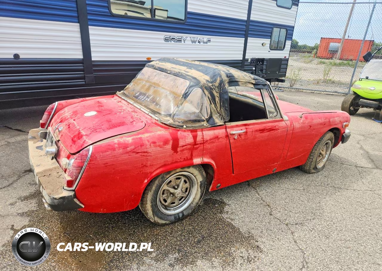 1976 Mg Midget VIN:GAN6UG171625G - 3