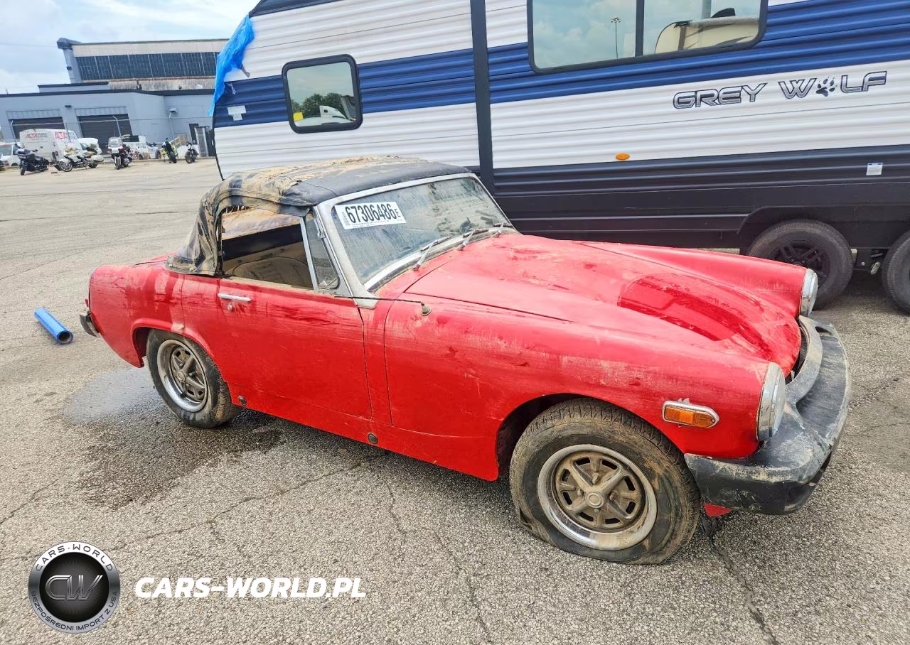 1976 Mg Midget VIN:GAN6UG171625G - 4