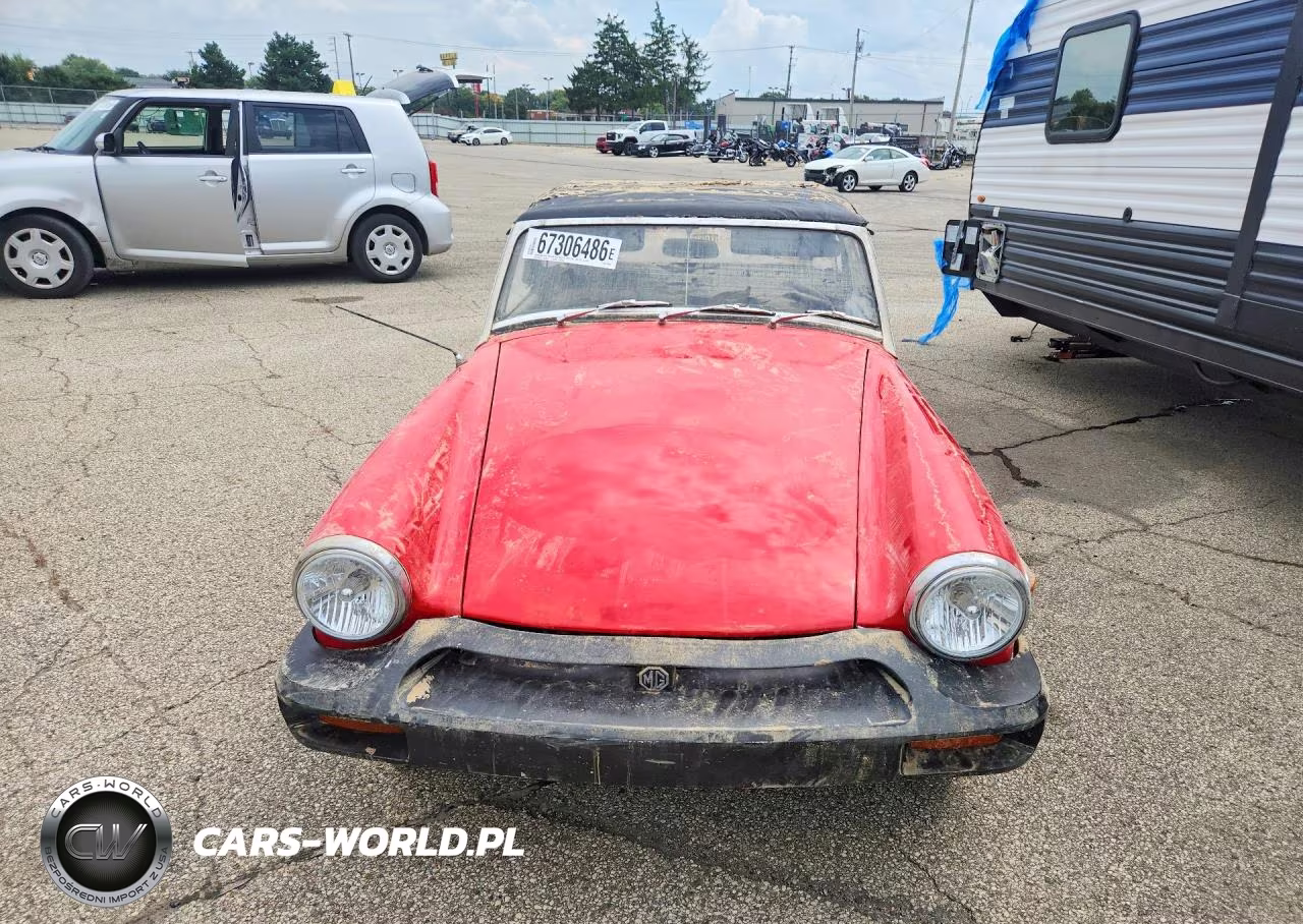 1976 Mg Midget VIN:GAN6UG171625G - 5