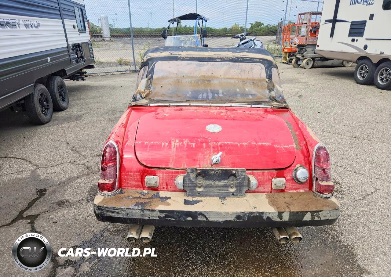 1976 Mg Midget VIN:GAN6UG171625G - 6