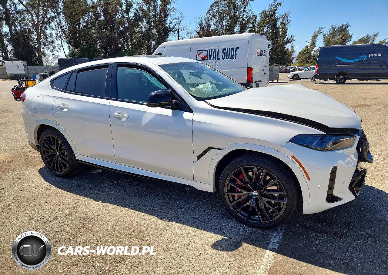2025 BMW X6 M60I VIN:5UX43EX06S9Y51860 - 4