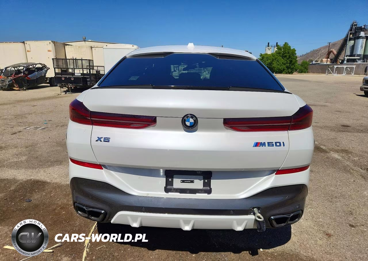2025 BMW X6 M60I VIN:5UX43EX06S9Y51860 - 6