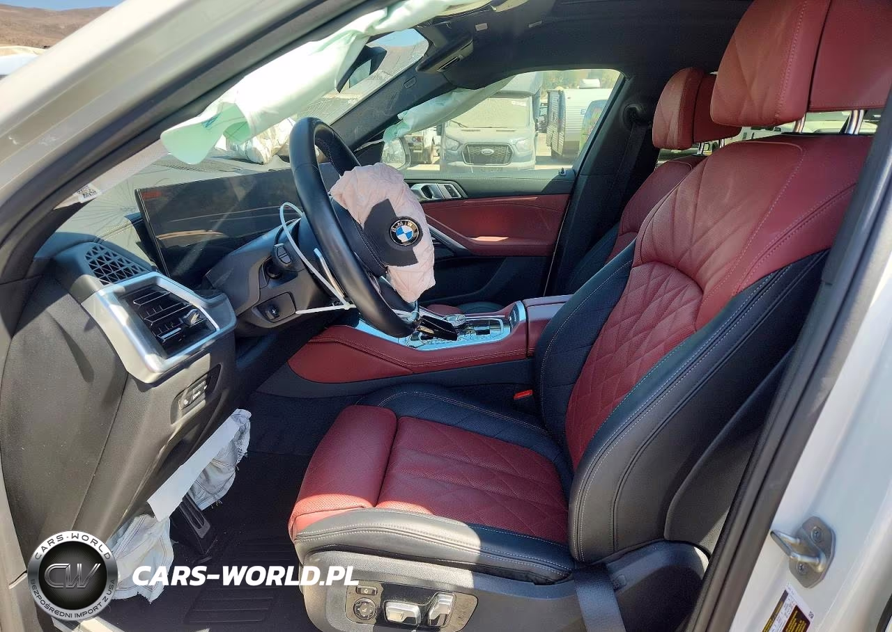 2025 BMW X6 M60I VIN:5UX43EX06S9Y51860 - 7