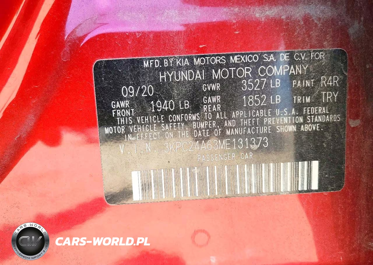 2021 Hyundai Accent Se VIN:3KPC24A63ME131373 - 12