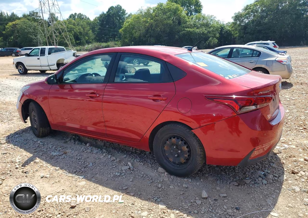 2021 Hyundai Accent Se VIN:3KPC24A63ME131373 - 2