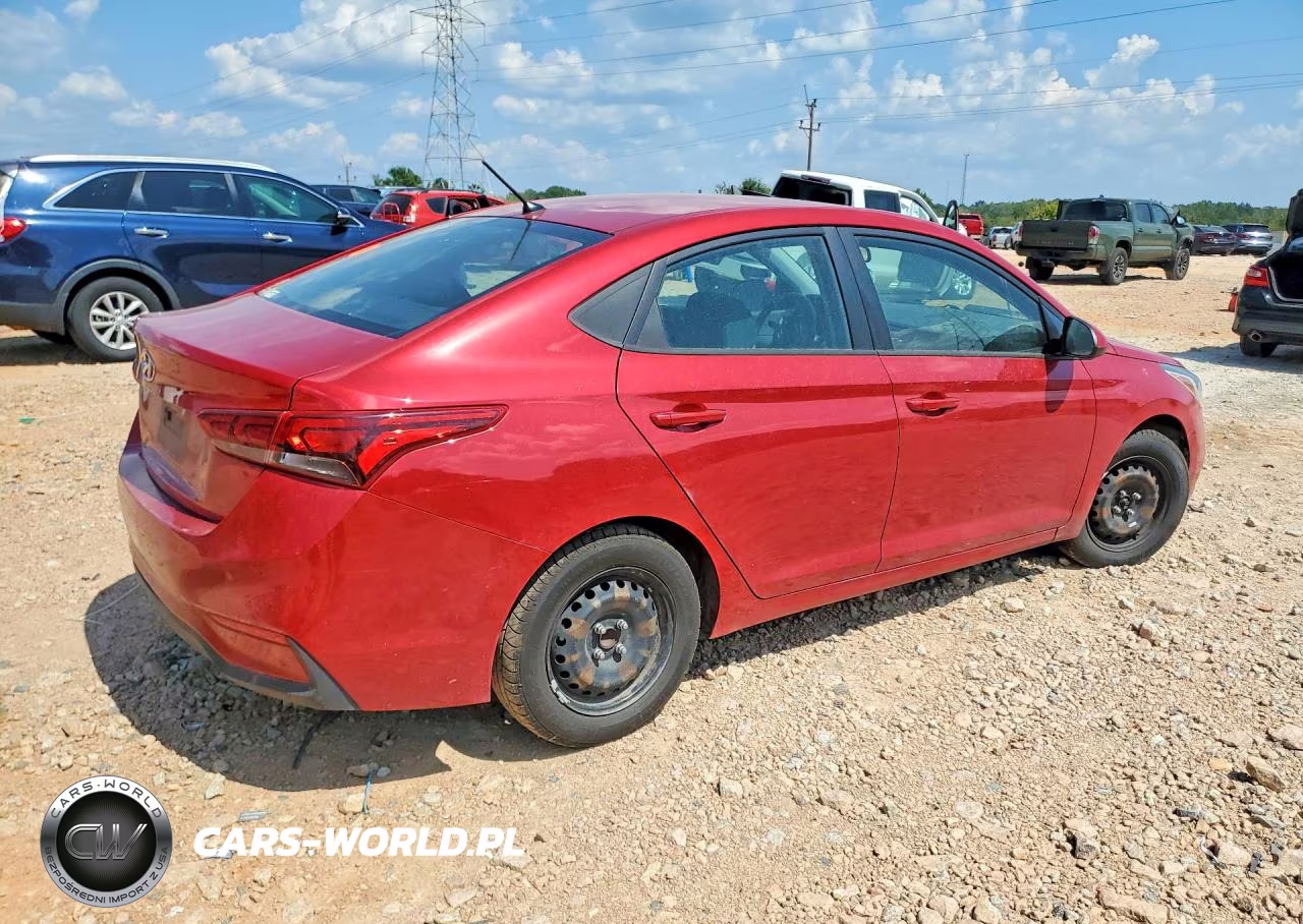 2021 Hyundai Accent Se VIN:3KPC24A63ME131373 - 3