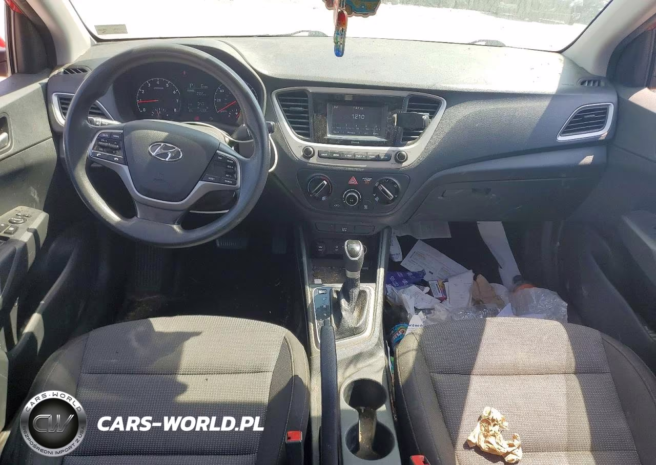 2021 Hyundai Accent Se VIN:3KPC24A63ME131373 - 8
