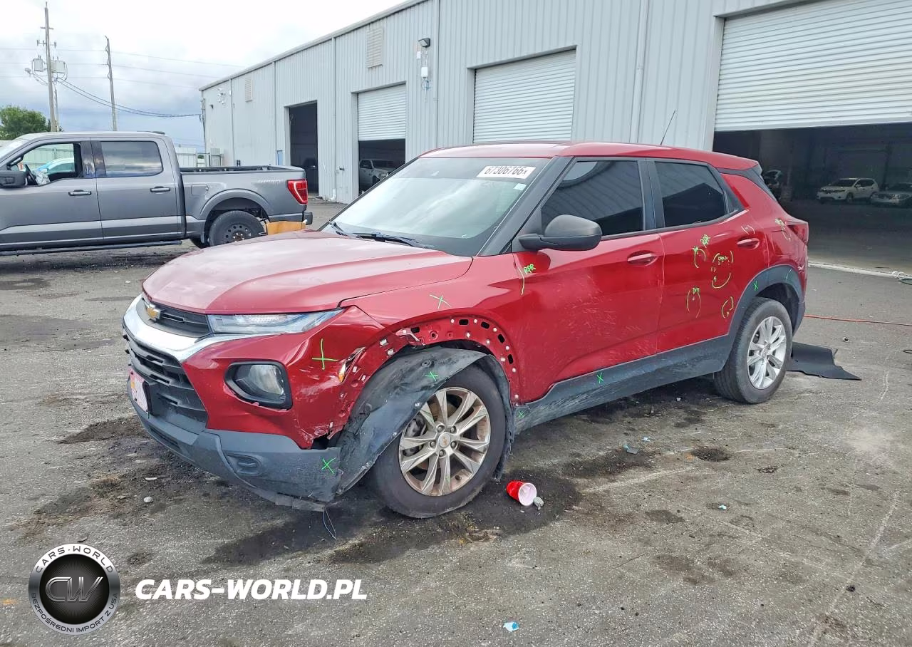 2021 Chevrolet Trailblazer Ls VIN:KL79MMS25MB050725 - 1