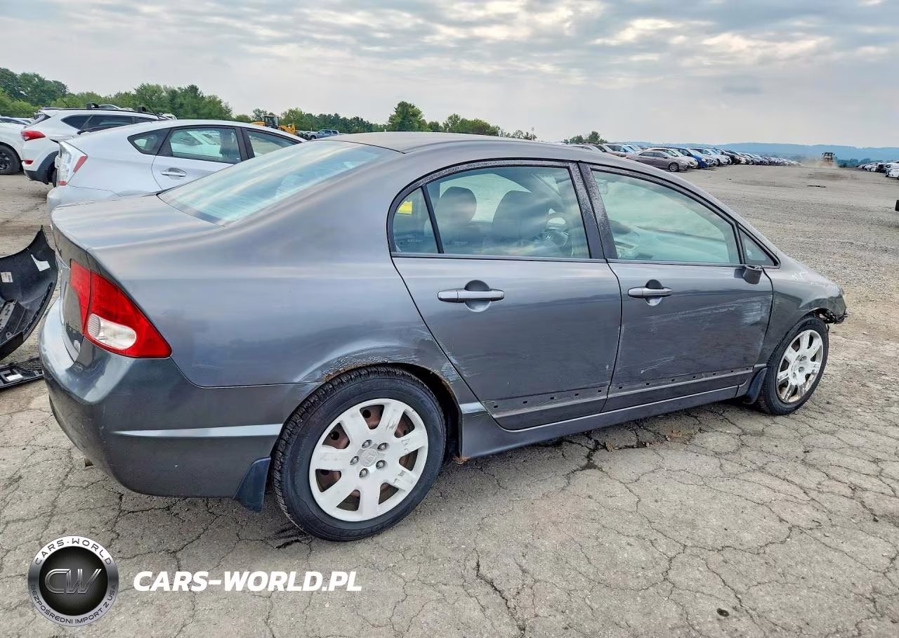 2009 Honda Civic Lx VIN:2HGFA165X9H313387 - 3