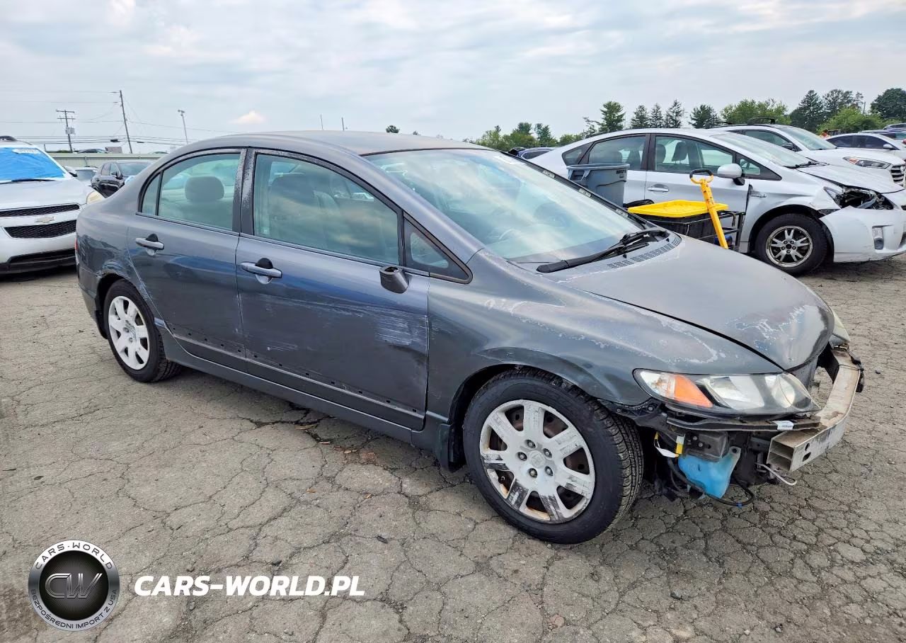 2009 Honda Civic Lx VIN:2HGFA165X9H313387 - 4