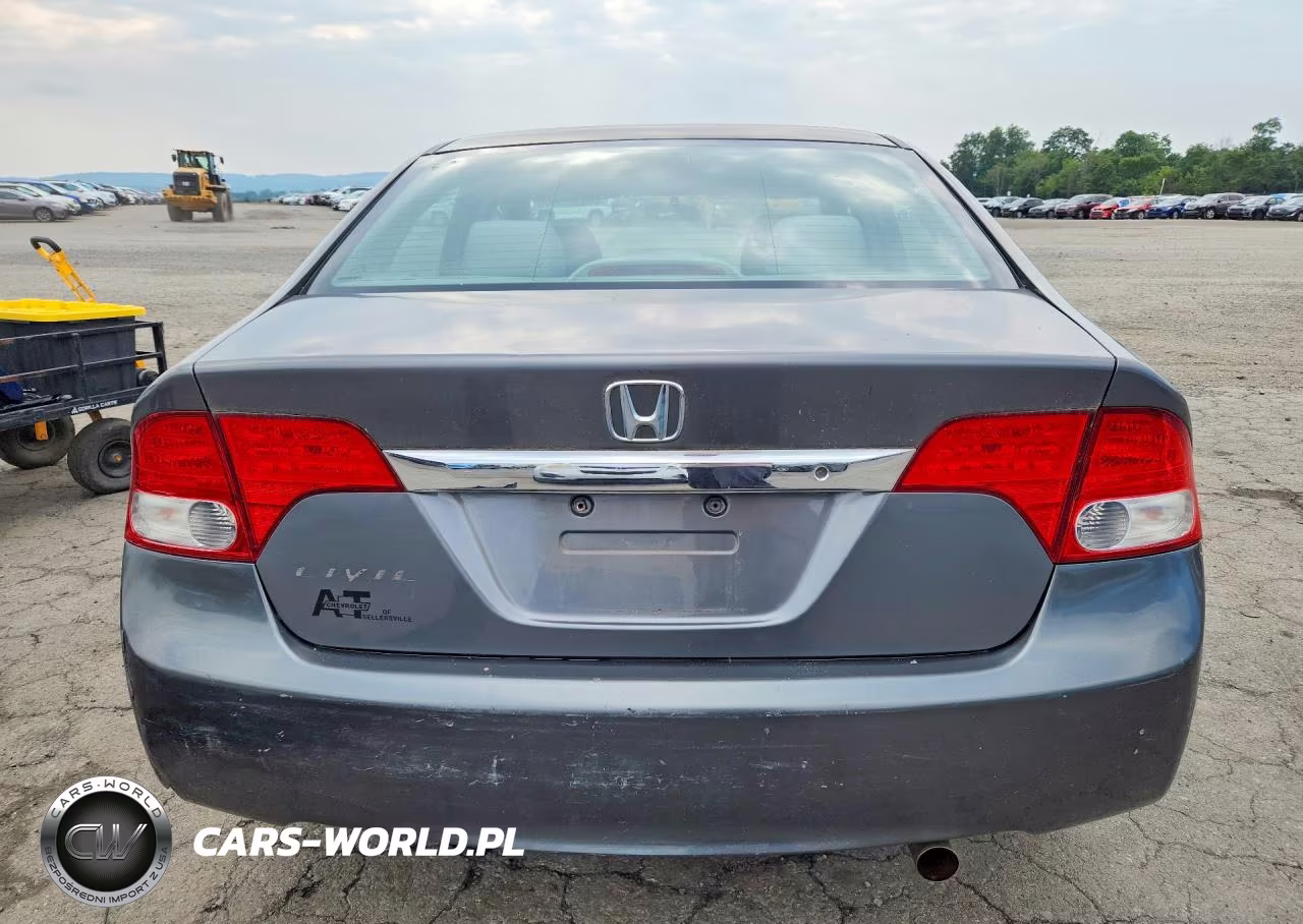 2009 Honda Civic Lx VIN:2HGFA165X9H313387 - 6