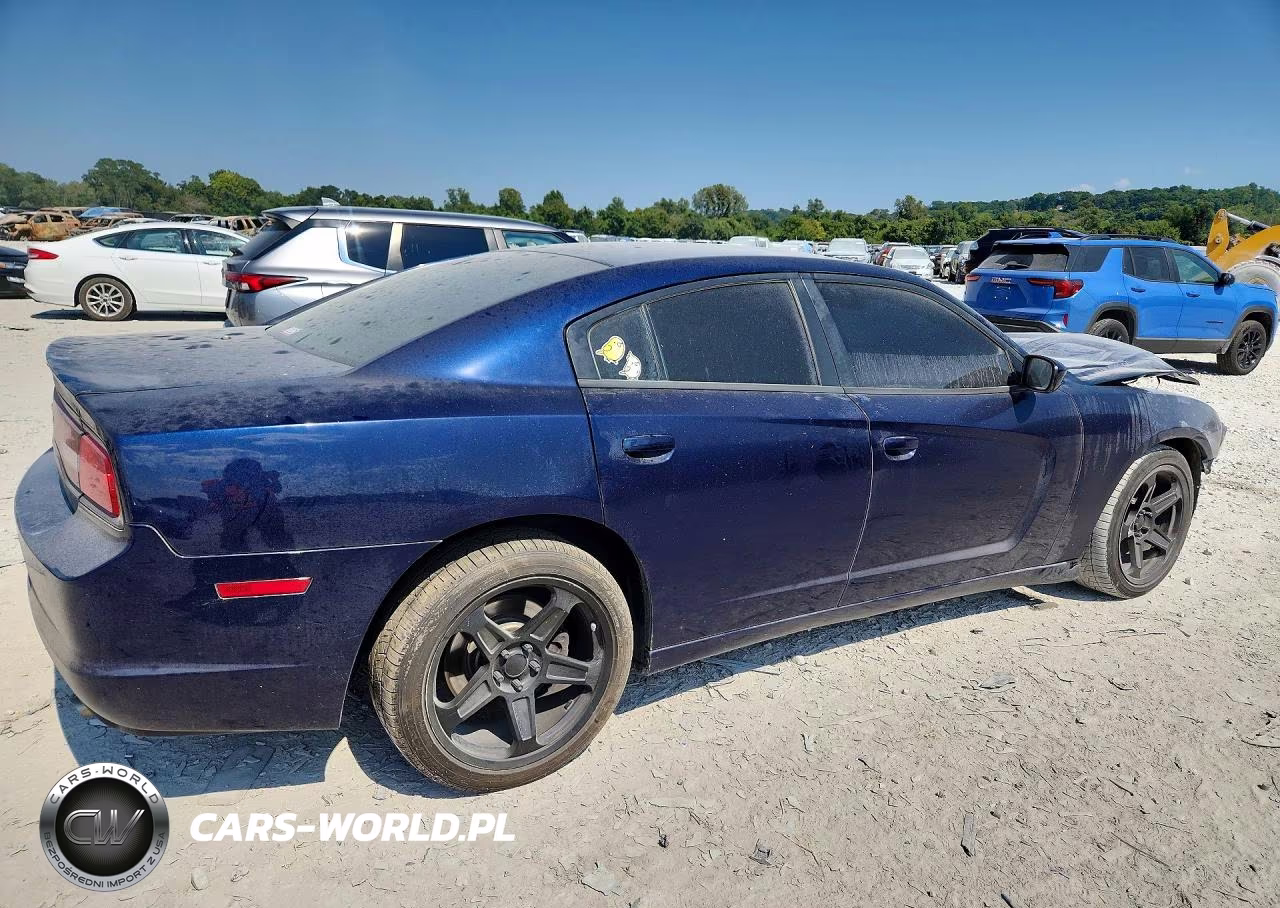 2014 Dodge Charger Police VIN:2C3CDXAT8EH343746 - 3