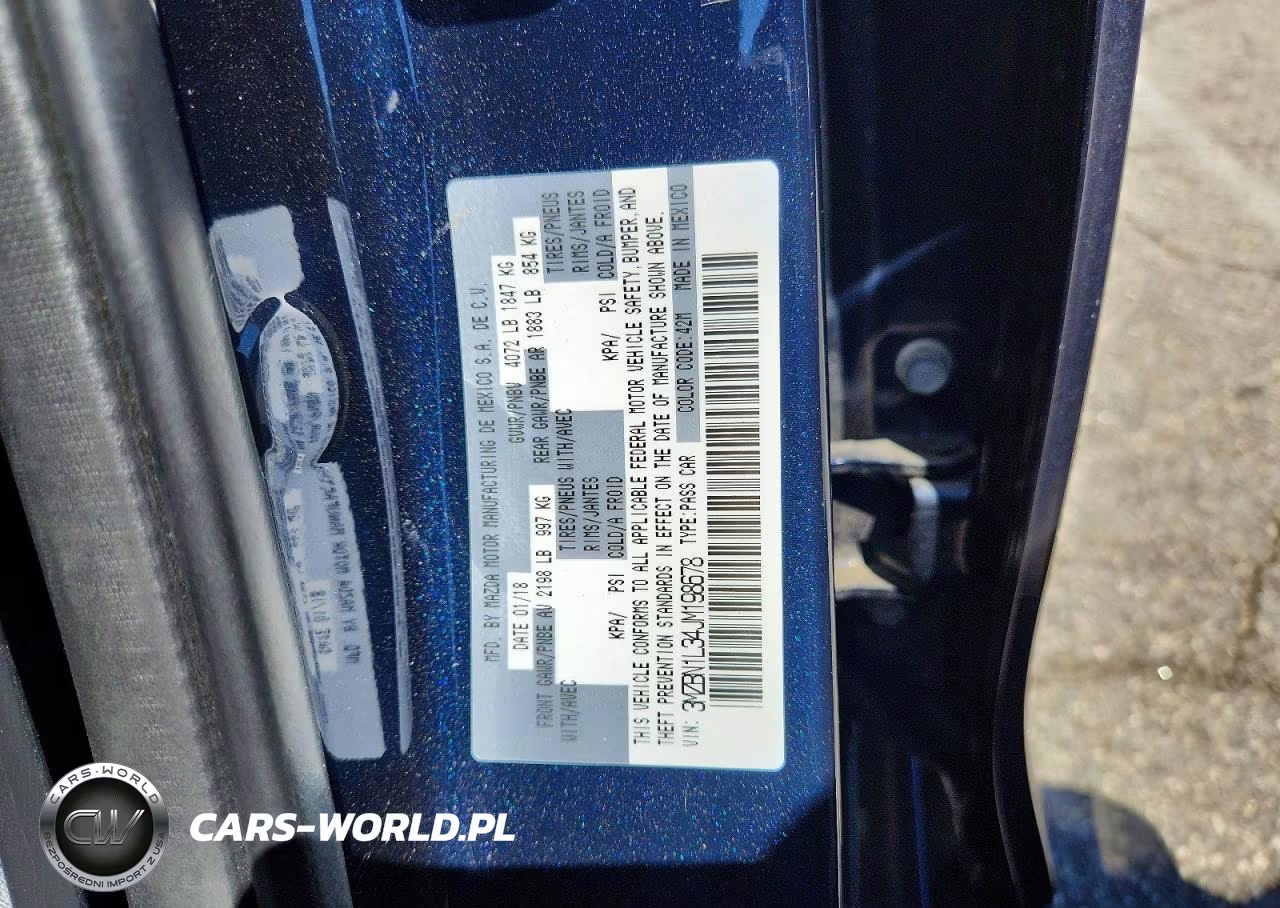 2018 Mazda 3 Touring VIN:3MZBN1L34JM198678 - 13