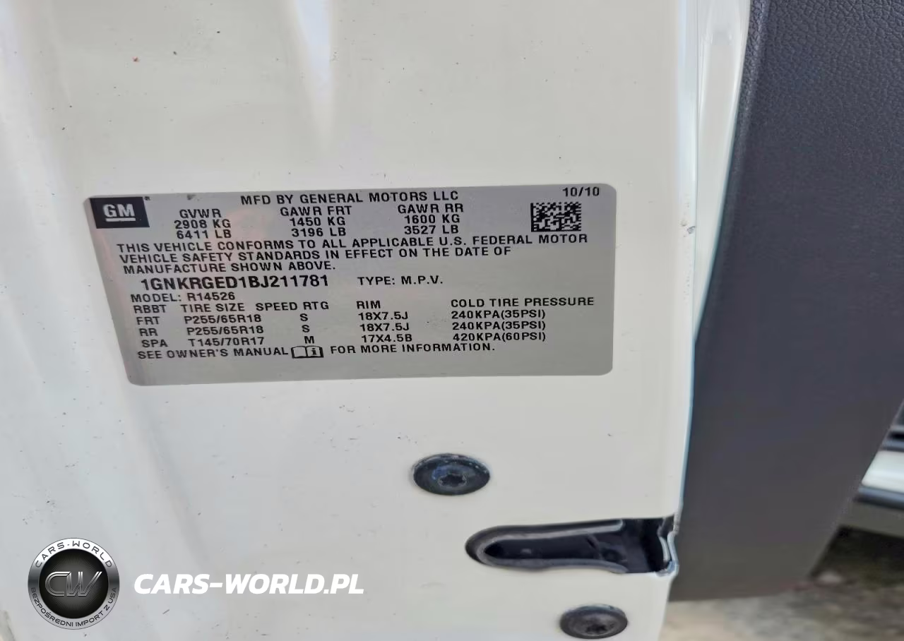 2011 Chevrolet Traverse Lt VIN:1GNKRGED1BJ211781 - 13