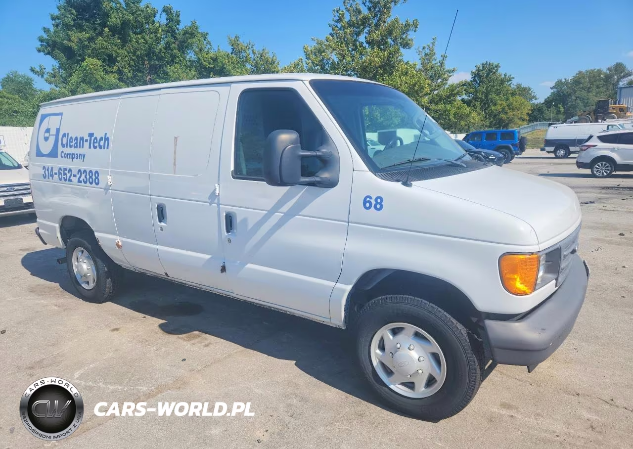 2007 Ford Econoline E250 Van VIN:1FTNE24W87DA78272 - 4
