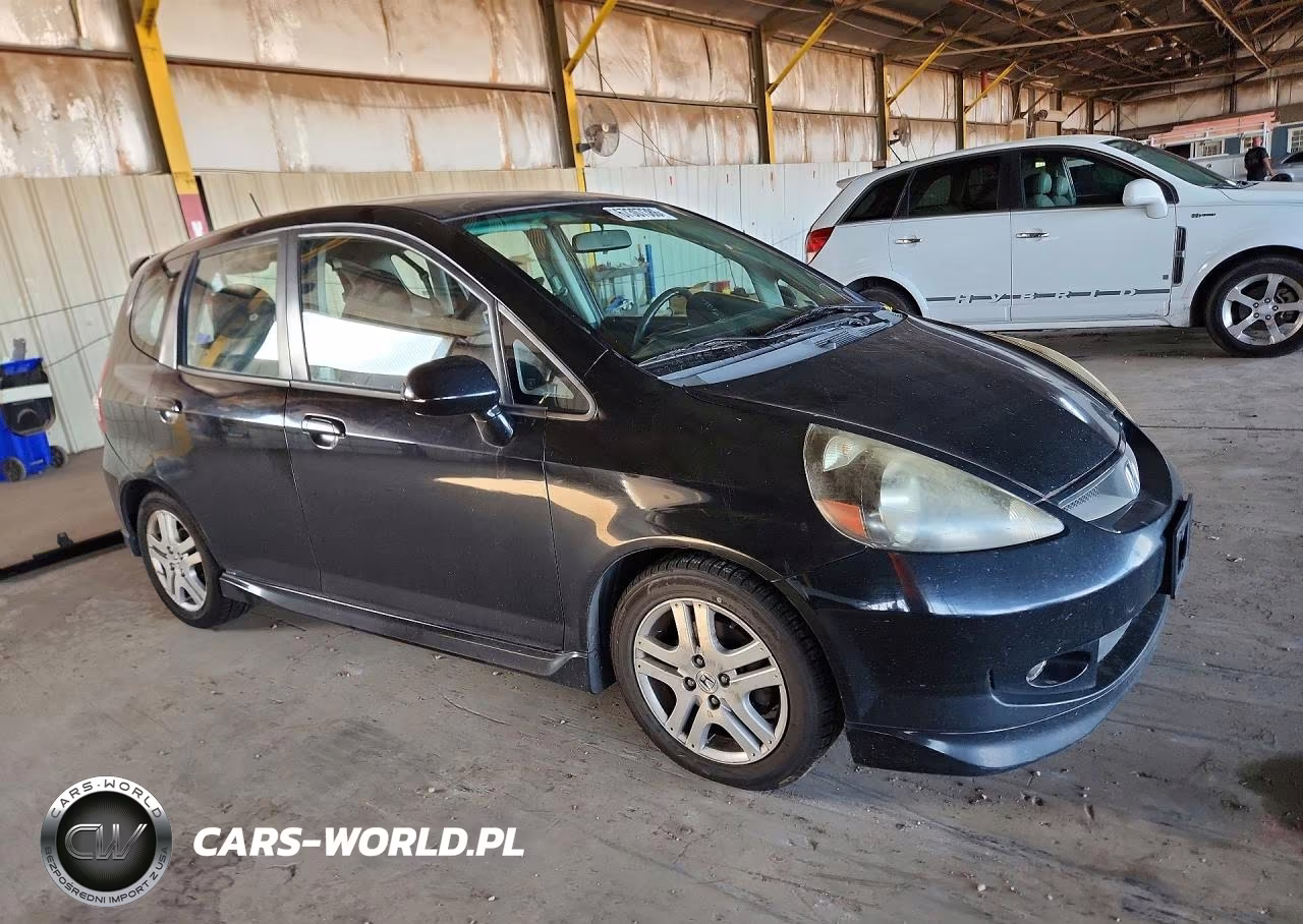 2007 Honda Fit S VIN:JHMGD386X7S050527 - 4