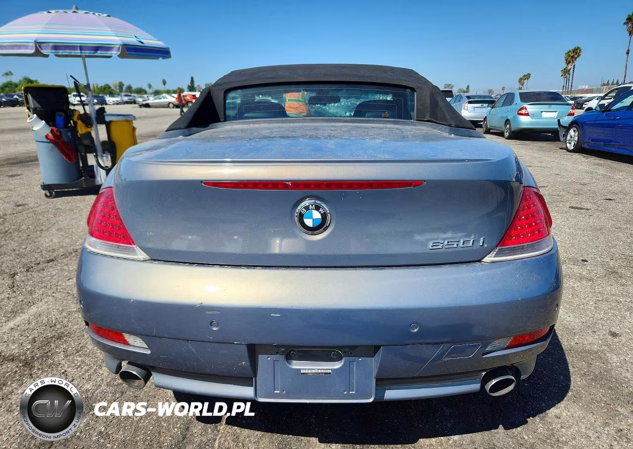2007 BMW 650 I VIN:WBAEK13597CN84126 - 6
