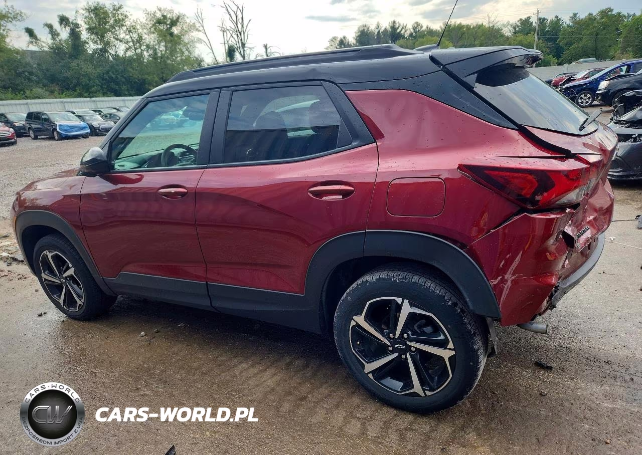 2022 Chevrolet Trailblazer Rs VIN:KL79MUSL9NB066081 - 2