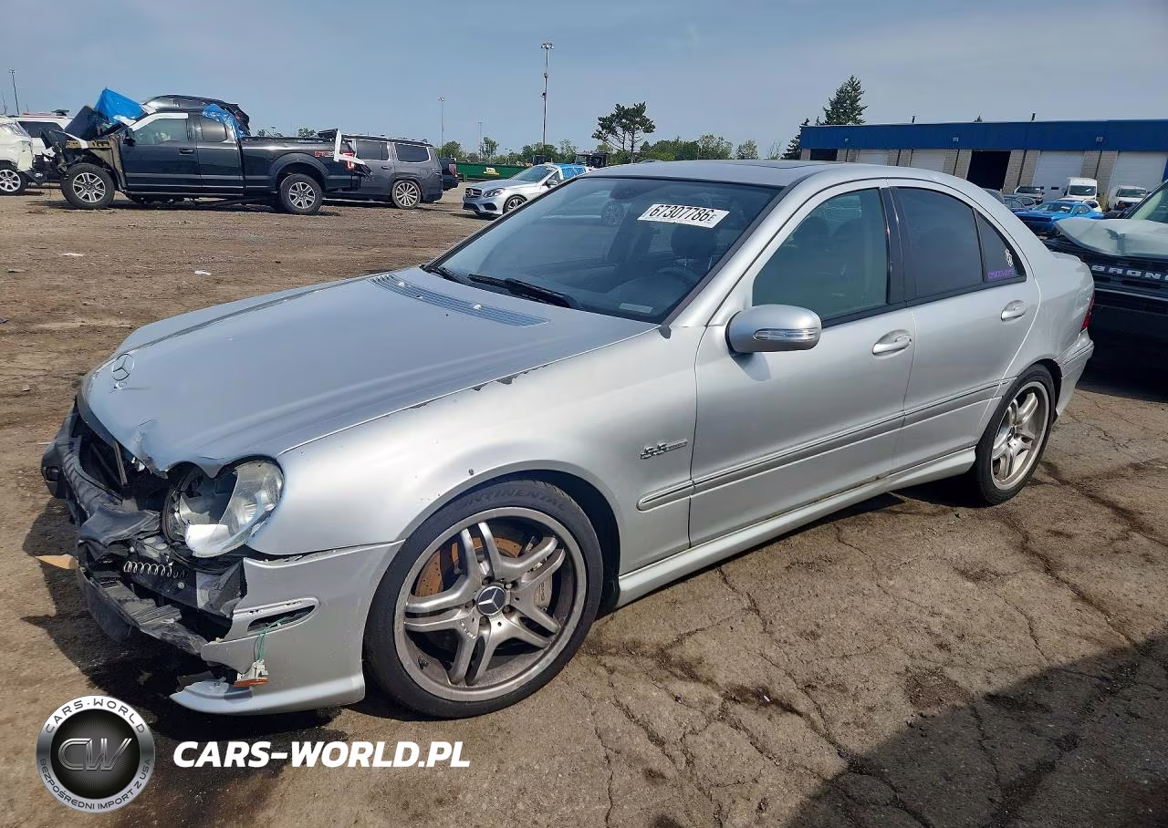 2005 Mercedes-Benz C 55 Amg VIN:WDBRF76J35F569202 - 1