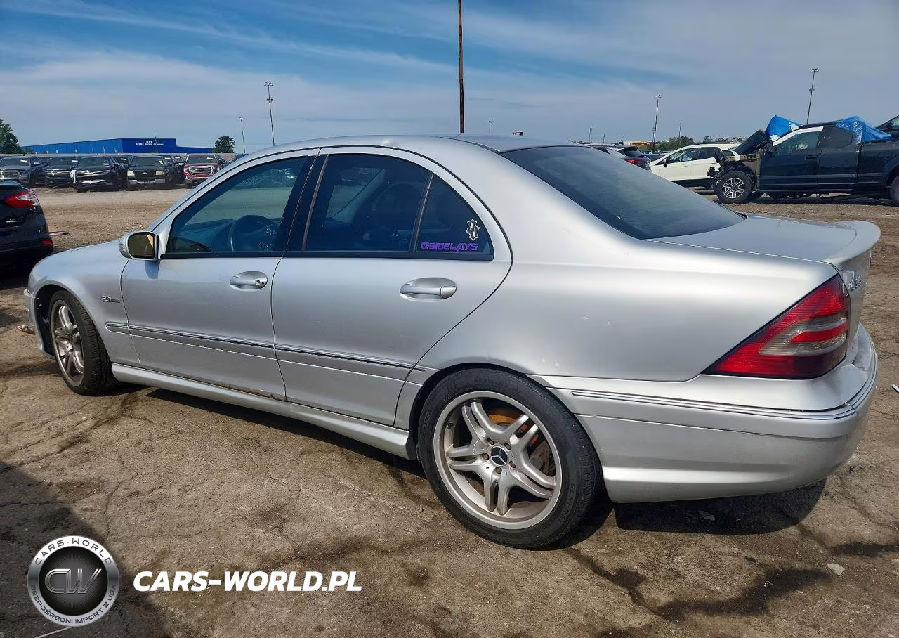 2005 Mercedes-Benz C 55 Amg VIN:WDBRF76J35F569202 - 2