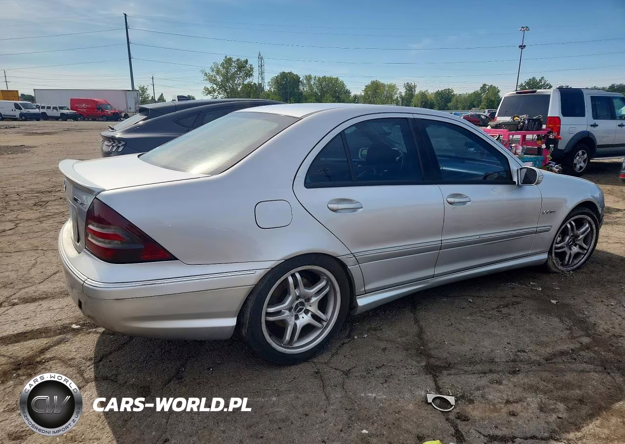 2005 Mercedes-Benz C 55 Amg VIN:WDBRF76J35F569202 - 3