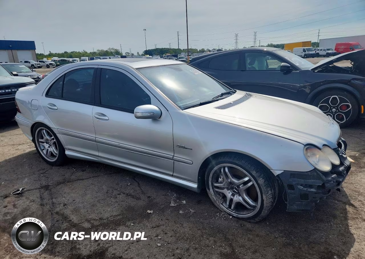 2005 Mercedes-Benz C 55 Amg VIN:WDBRF76J35F569202 - 4