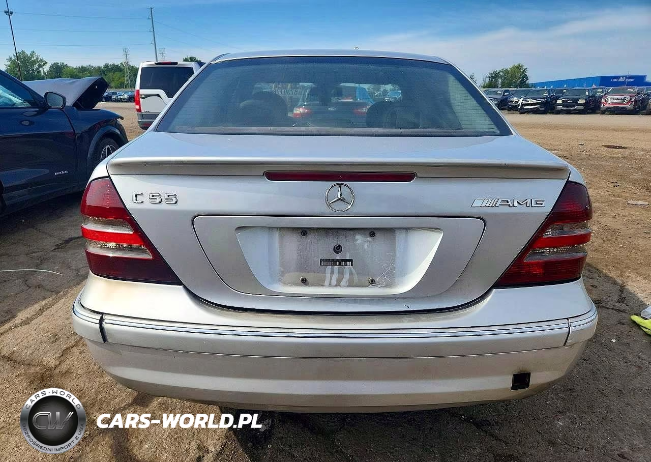 2005 Mercedes-Benz C 55 Amg VIN:WDBRF76J35F569202 - 6