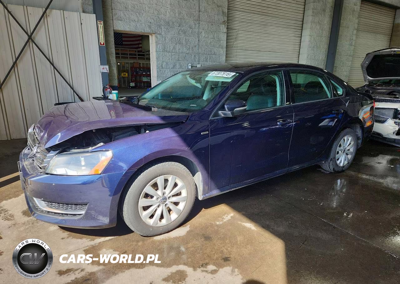 2015 Volkswagen Passat S VIN:1VWAT7A31FC050259 - 1