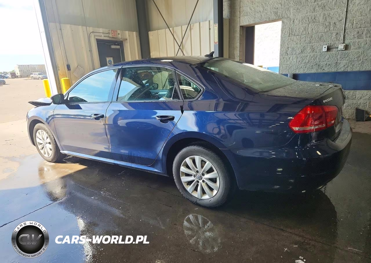 2015 Volkswagen Passat S VIN:1VWAT7A31FC050259 - 2