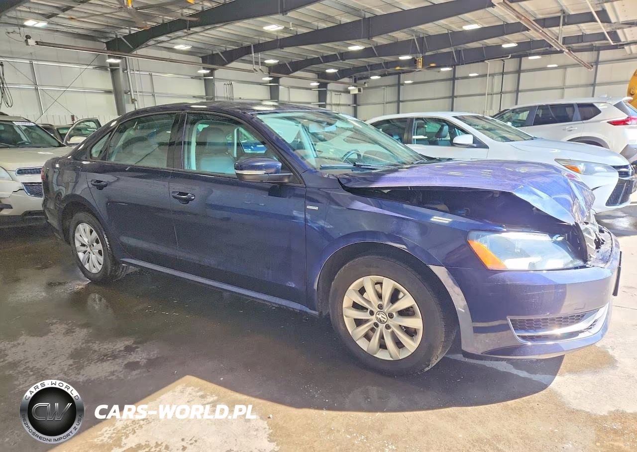 2015 Volkswagen Passat S VIN:1VWAT7A31FC050259 - 4