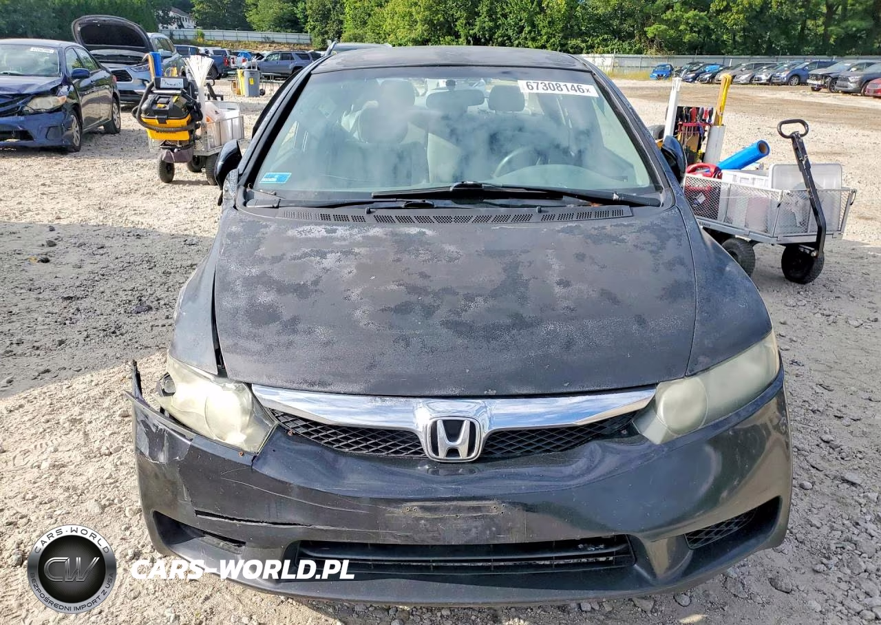2011 Honda Civic Lx VIN:2HGFA1F56BH517691 - 5