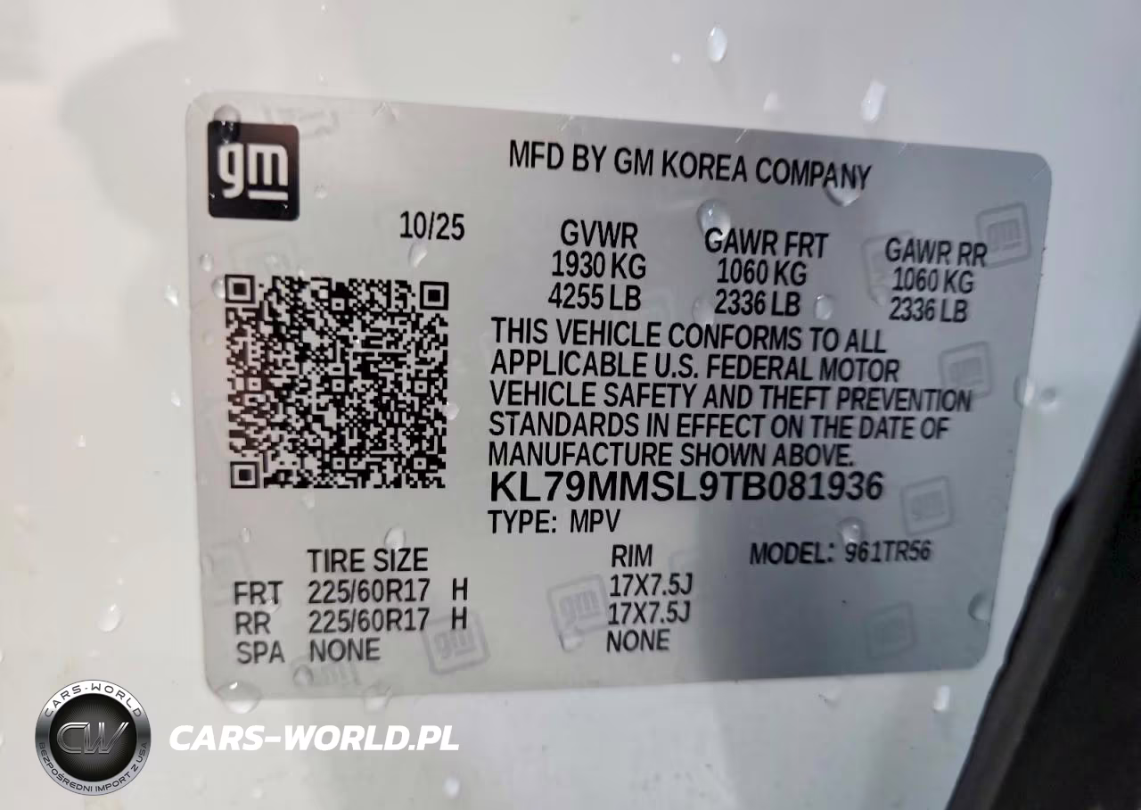 2026 Chevrolet Trailblazer Ls VIN:KL79MMSL9TB081936 - 14