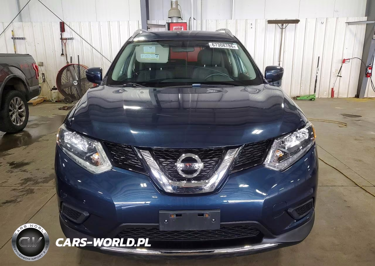 2016 Nissan Rogue Sv VIN:KNMAT2MV4GP700134 - 5