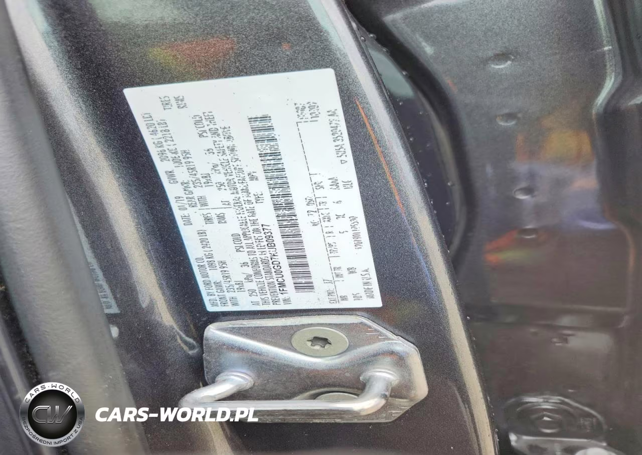 2019 Ford Escape Se VIN:1FMCU0GD7KUB09377 - 12