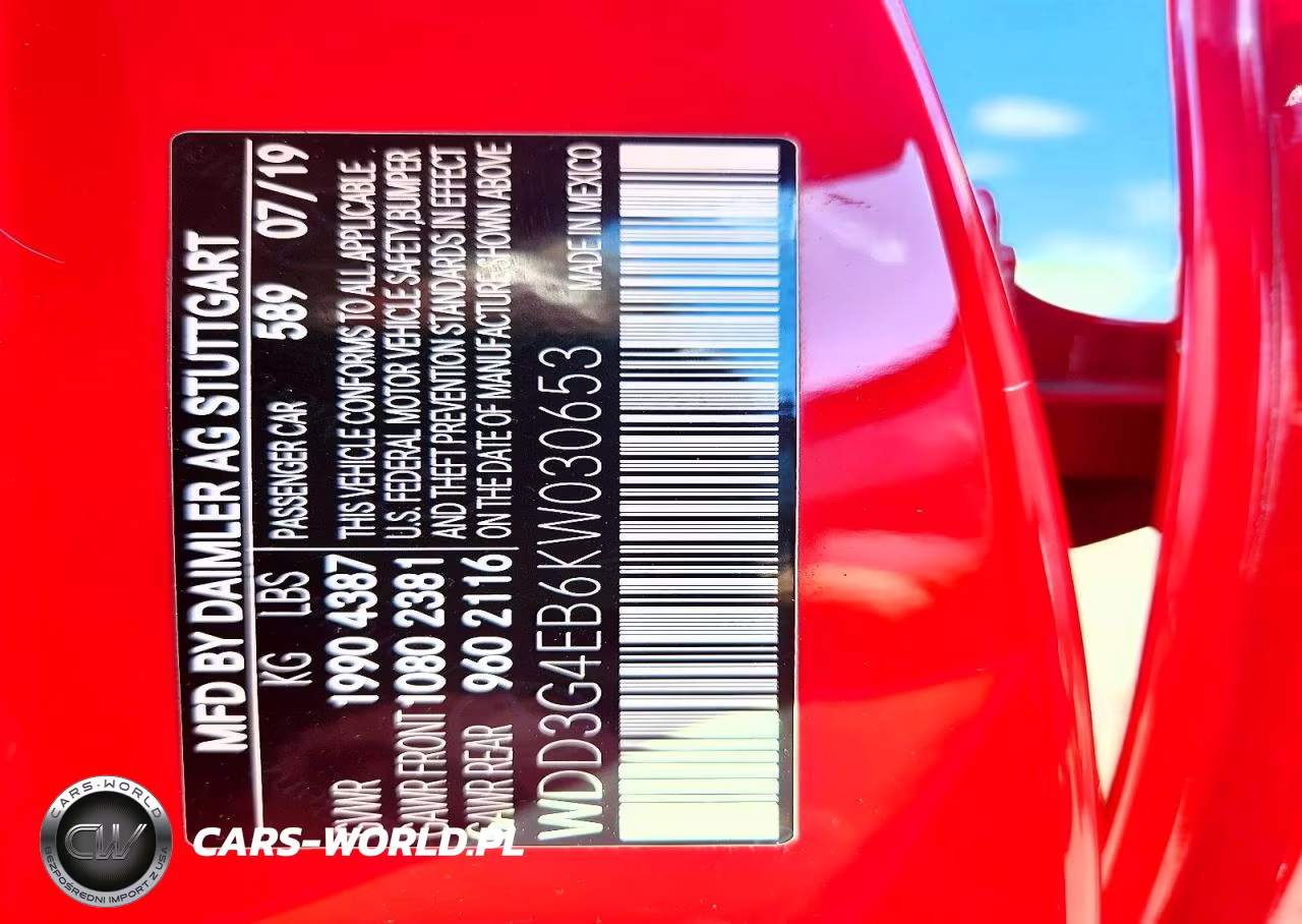 2019 Mercedes-Benz A 220 VIN:WDD3G4EB6KW030653 - 13