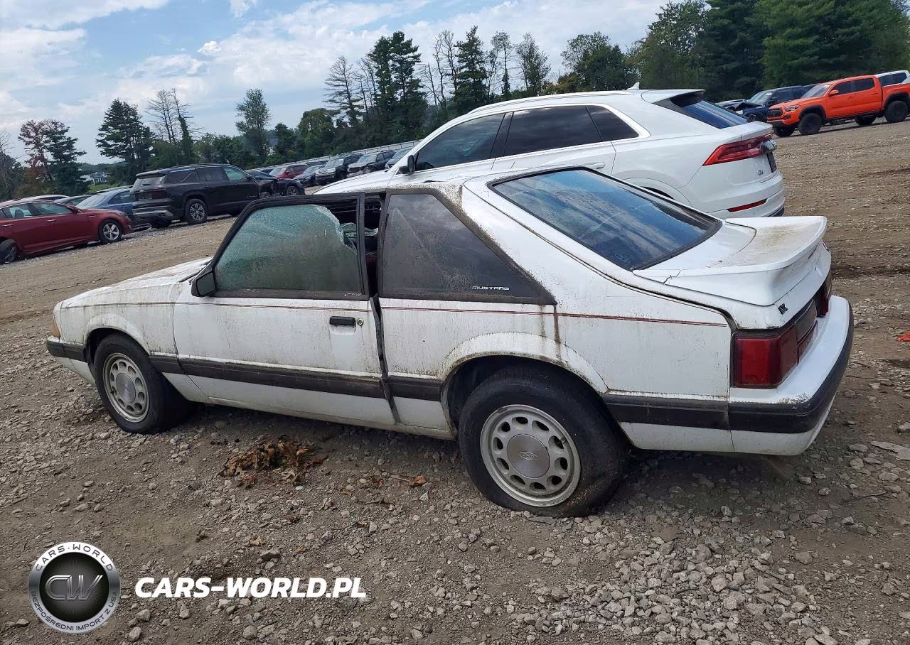 1989 Ford Mustang Lx VIN:1FABP41A2KF270470 - 2