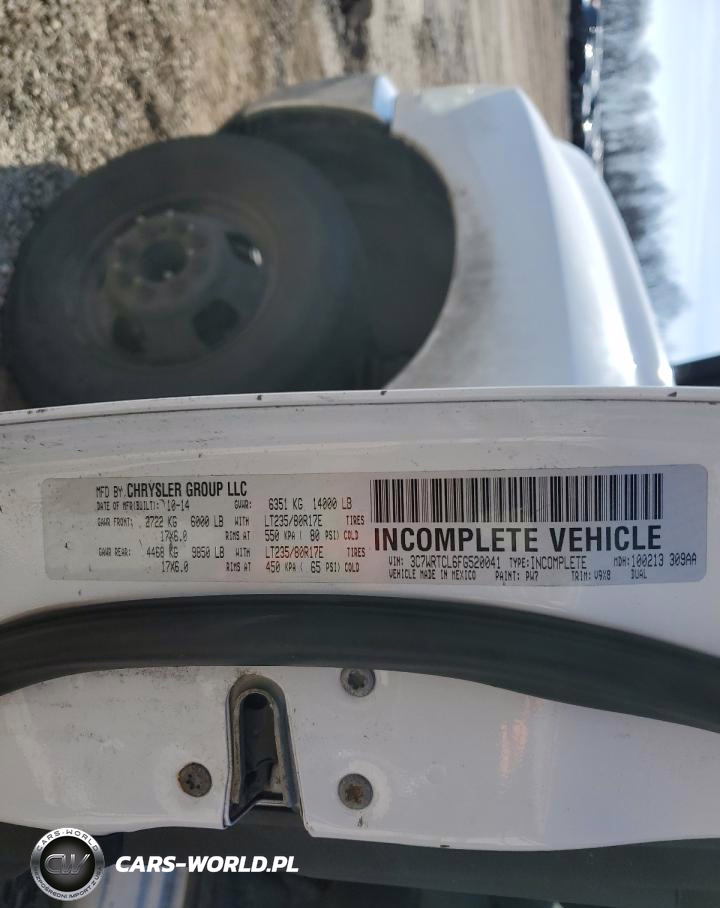 2015 Ram 3500 VIN:3C7WRTCL6FG520041 - 12
