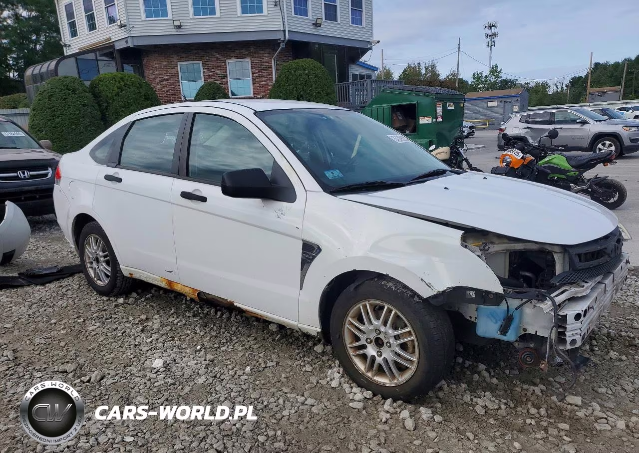 2008 Ford Focus Se VIN:1FAHP35N28W108431 - 4
