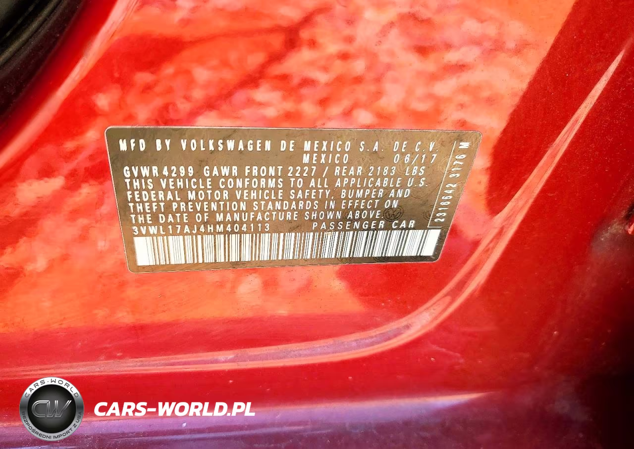 2017 Volkswagen Jetta Sel VIN:3VWL17AJ4HM404113 - 12