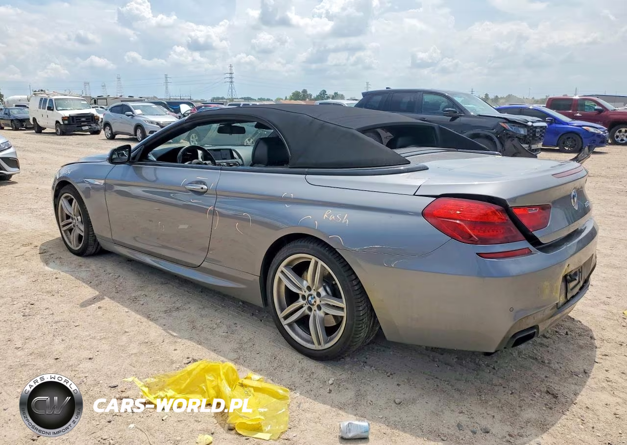 2017 BMW 650 I VIN:WBA6F5C51HD996827 - 2