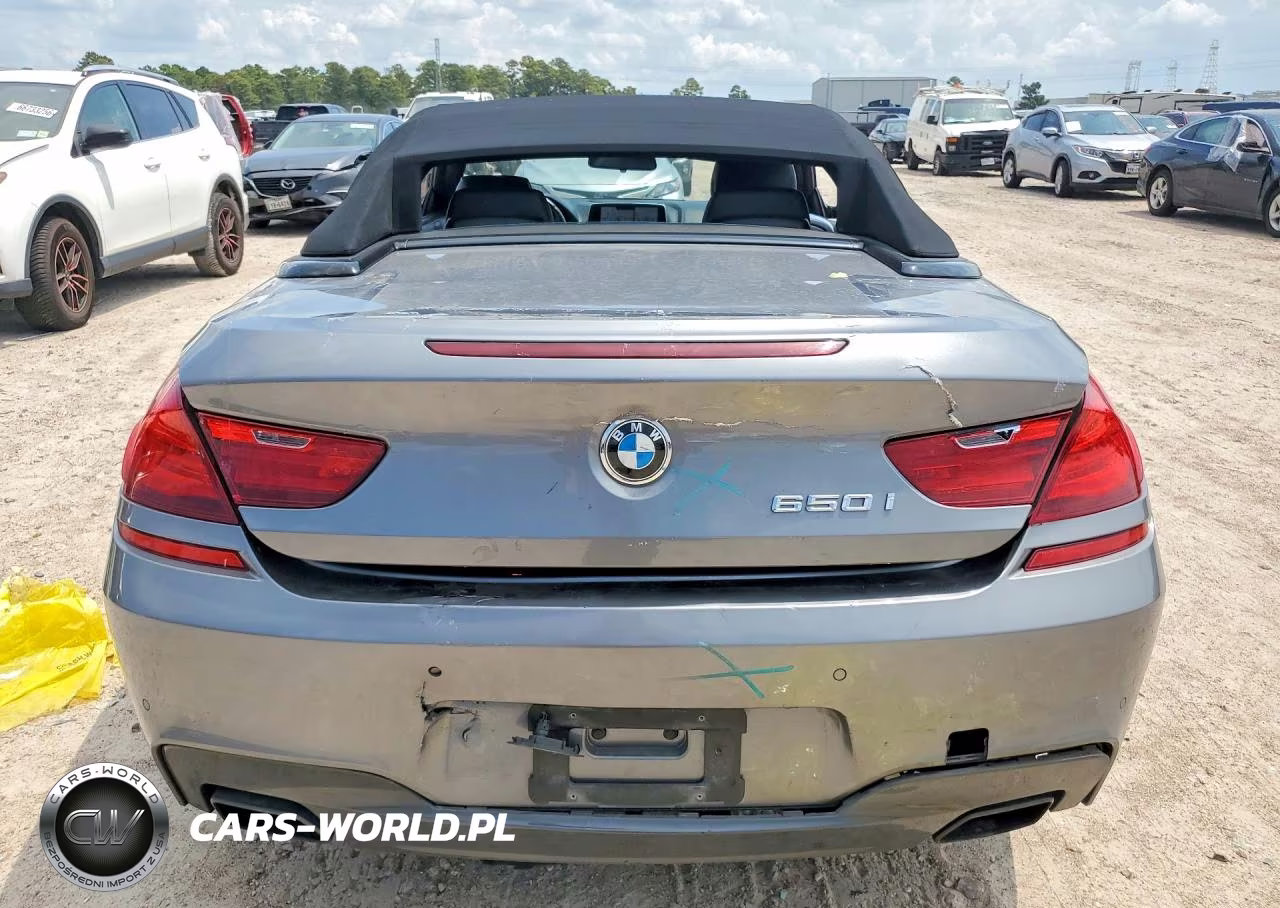 2017 BMW 650 I VIN:WBA6F5C51HD996827 - 6