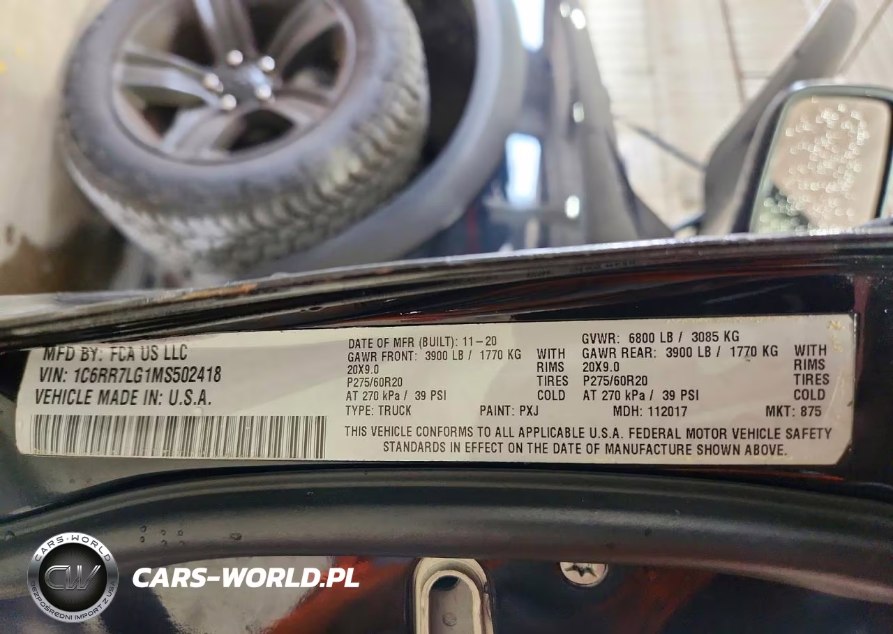 2021 Ram 1500 Classic Slt VIN:1C6RR7LG1MS502418 - 12