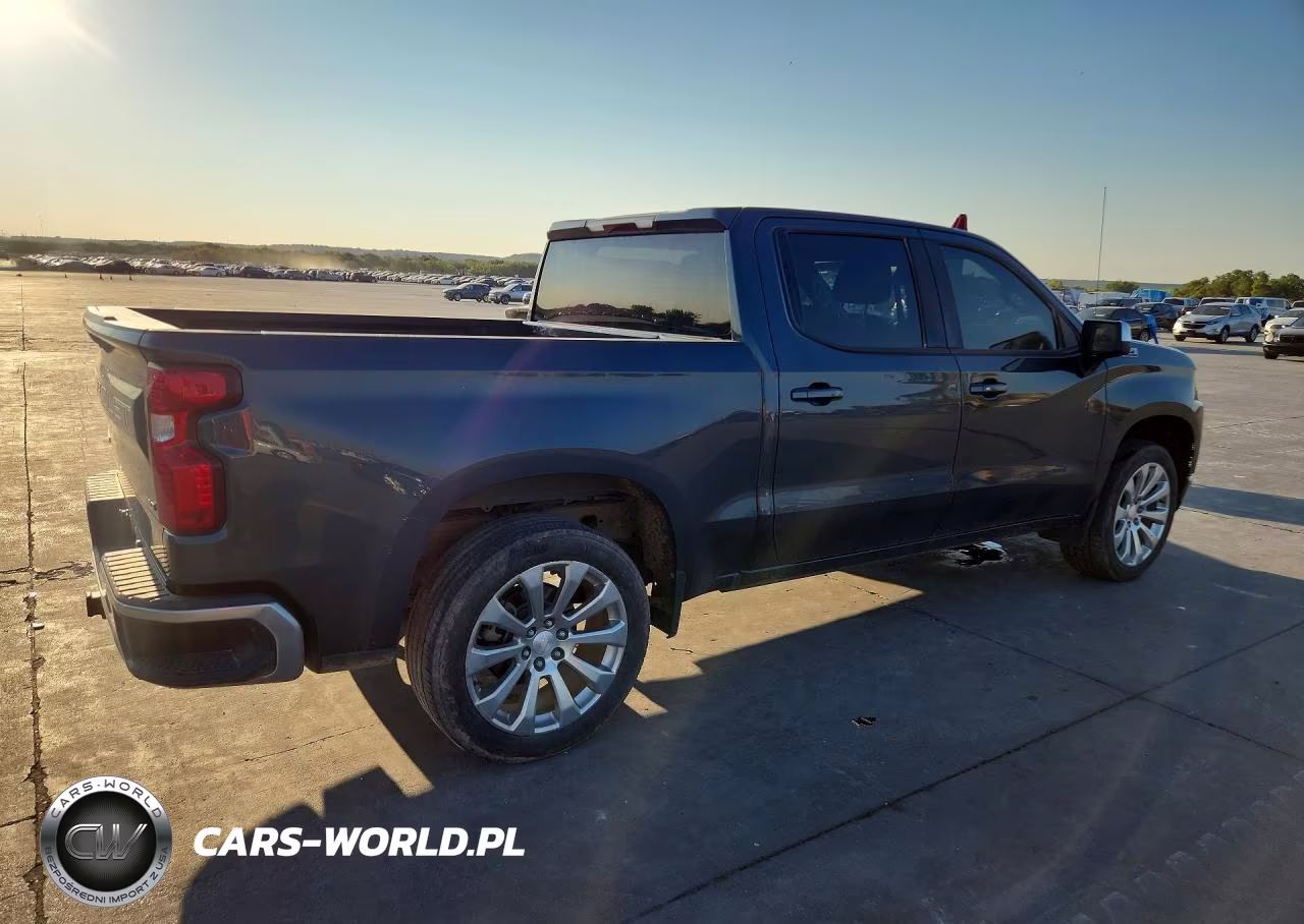 2021 Chevrolet Silverado K1500 Lt VIN:3GCUYDET2MG117648 - 3