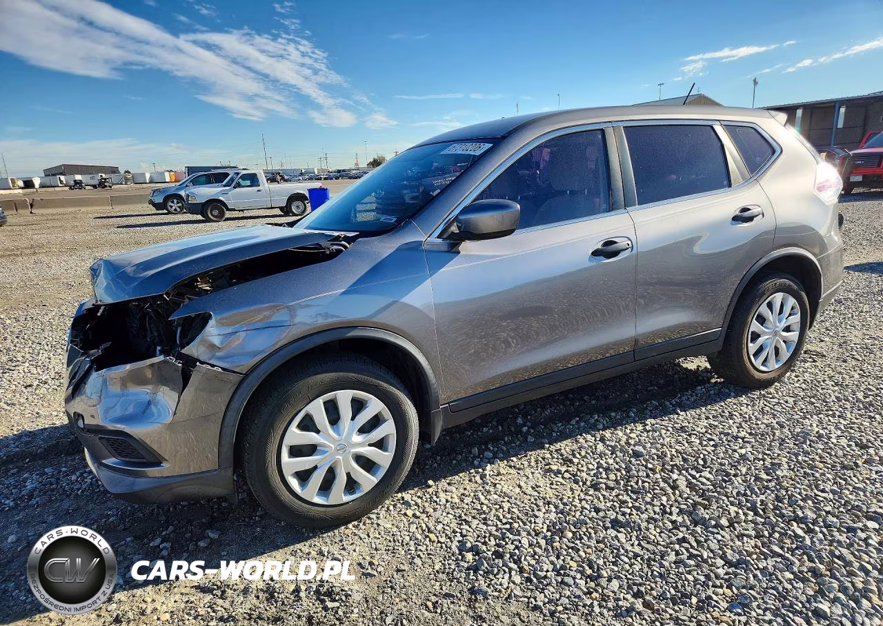 2016 Nissan Rogue S VIN:KNMAT2MT9GP629379 - 1