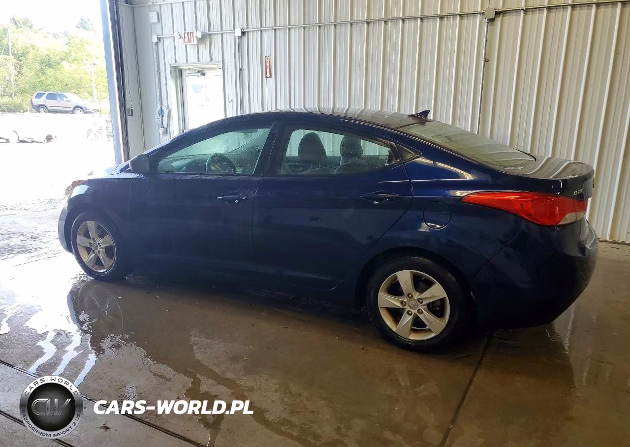 2012 Hyundai Elantra Gls VIN:5NPDH4AE9CH069255 - 2