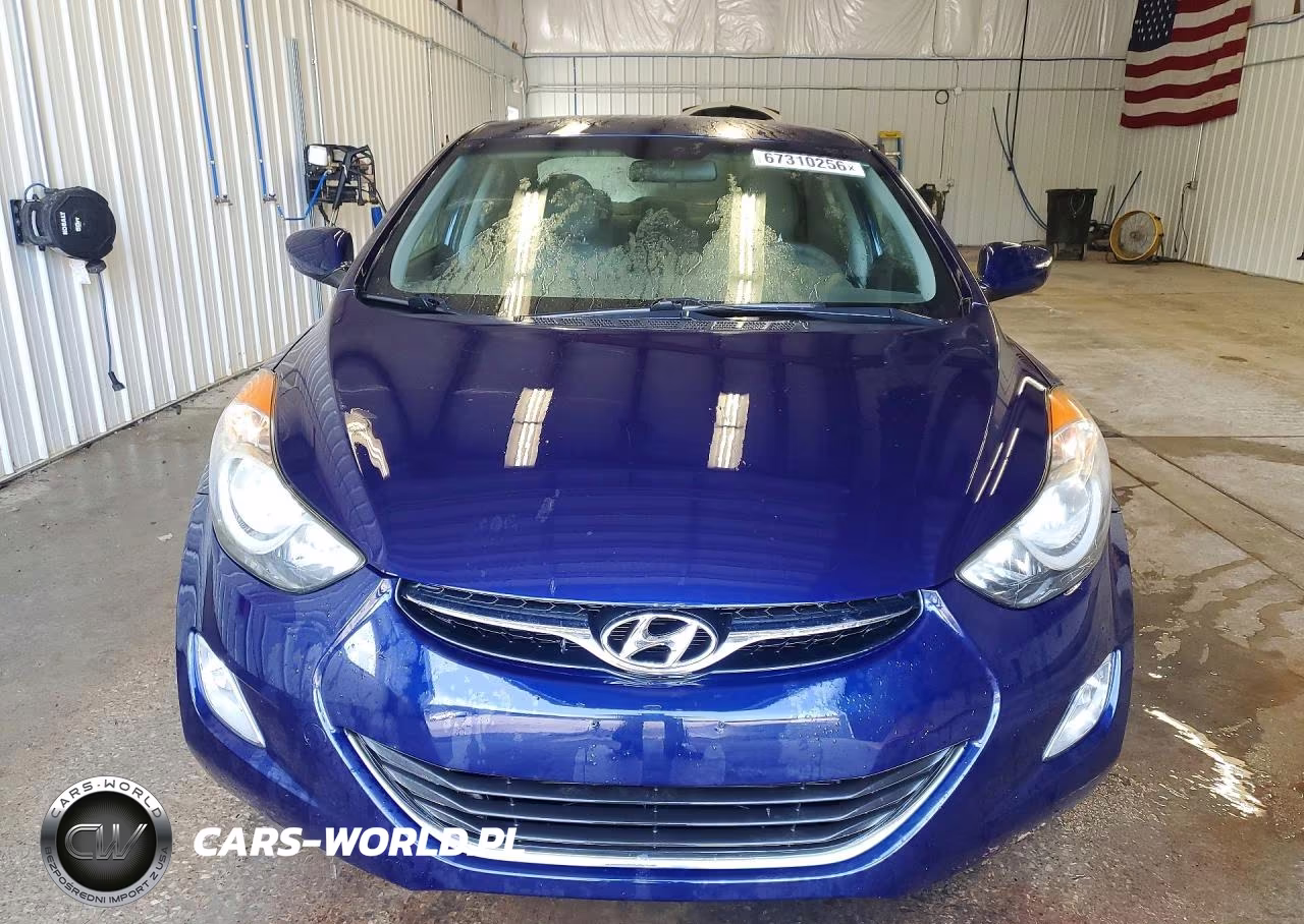 2012 Hyundai Elantra Gls VIN:5NPDH4AE9CH069255 - 5